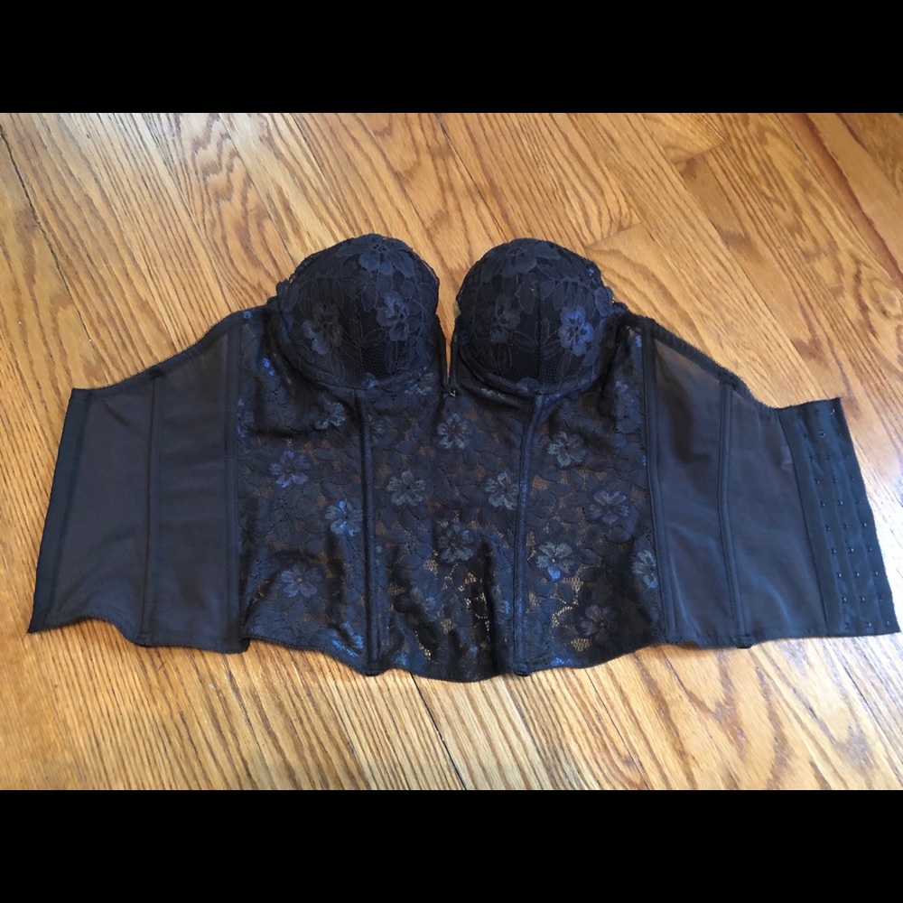 Victoria Secret bustier corset top 34B